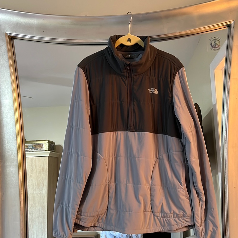 North face three-quarter zip